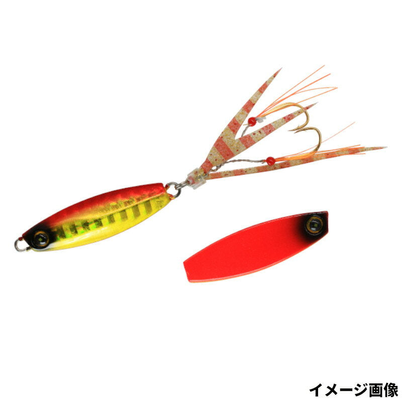 Hayabusa Metal Jig FS442-7-3 Jack Eye Small Wiggle Keimuraakakin/Fluorescent Red