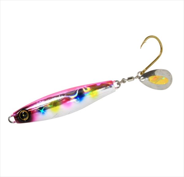Hayabusa Metal Jig FS437-30-7 Jack Eye Sawara Spin Chameleon Pink Candy