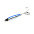 Hayabusa Metal Jig FS437-60-1 Jack Eye Sawara Spin Real Fish Scale Blue Sardine Mesh Luminous