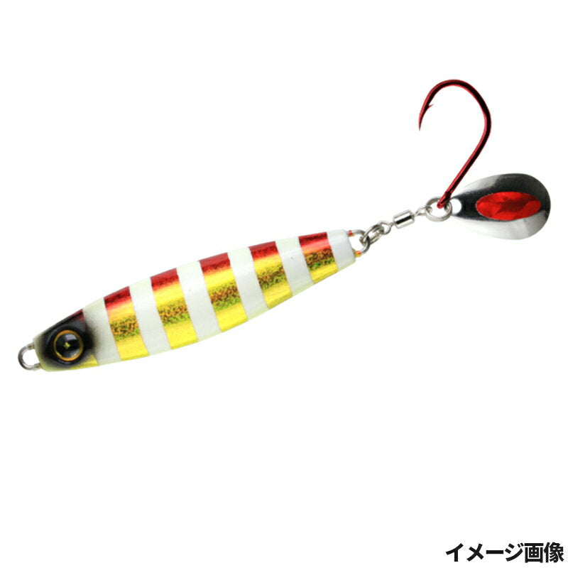 Hayabusa Metal Jig FS437-60-6 Jack Eye Sawara Spin Akakin Luminous Zebra