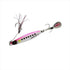 Hayabusa Jig FS417-20-13 Easy Winding Jig Jack Eye Makimaki Real Fish Scale Pink Sardine Mesh Luminous