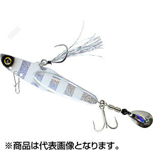 Hayabusa Metal Jig FS449 Jack Eye Makipita 40g 6 Silver Blue Luminous Zebra