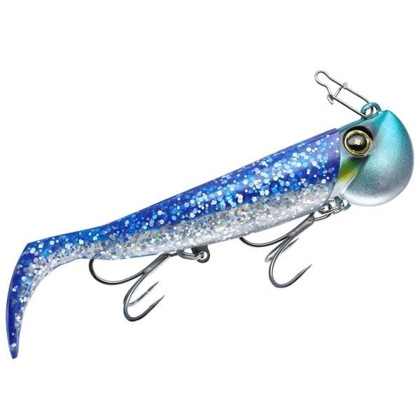 Hayabusa Worm FS447 Jack Eye Blue Shad 30g 1 Chameleon Blue Sardine