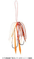 Hayabusa HE152 Salmon Rubber & Hook Set 3-18 Red Shrimp