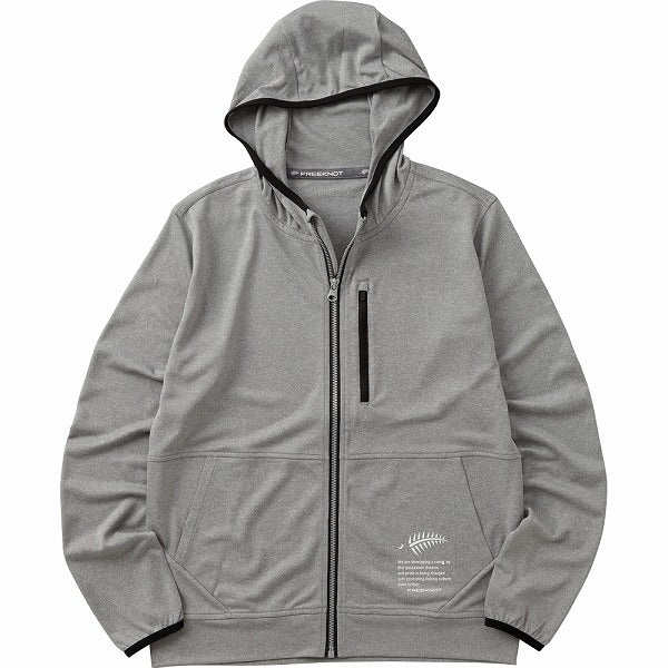 Freeknot HYOON Hoodie, Heather Gray, M, Women's Size