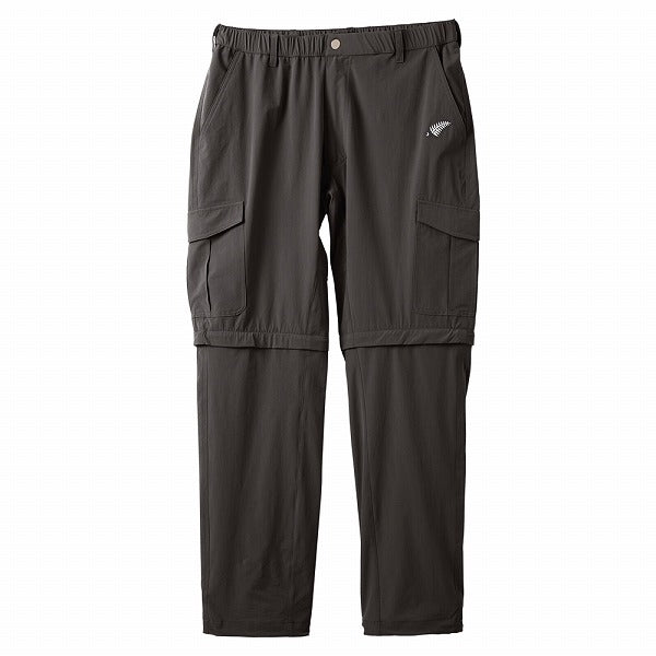 Freeknot Light Stretch Convertible Cargo Pants, Black, M