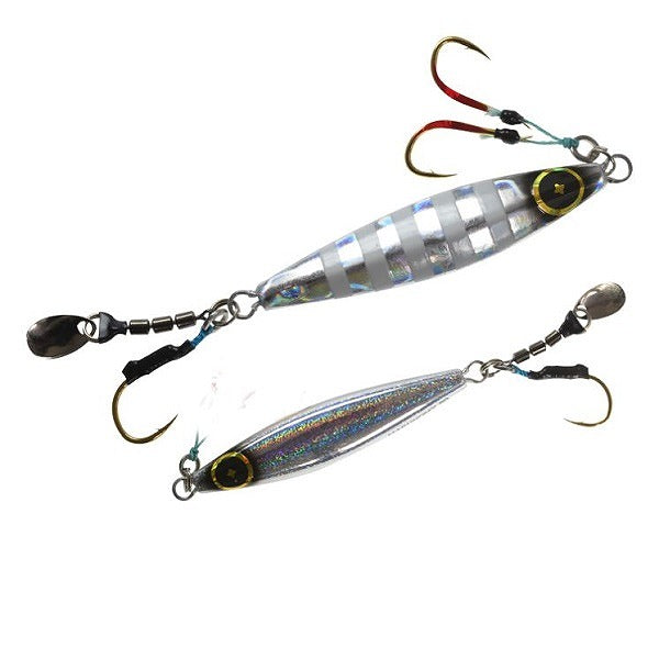 Hayabusa (FINA) FS432-30-7 Jack Eye Makinomi Silver Blue Glow Zebra