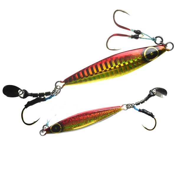 Hayabusa (FINA) FS432 Jack Eye Makinomi 40g Keimura Akakin Blue Glow Berry