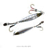 Hayabusa (FINA) Metal Jig FS432 Jack Eye Makinomy 40g Silver Blue Glow Zebra