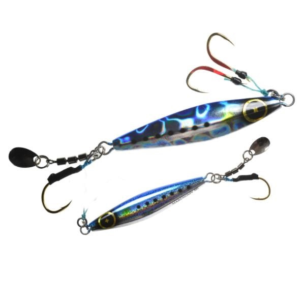 Hayabusa (FINA) Metal Jig FS432 Jack Eye 60g Makinomy Chameleon Blue Sardine