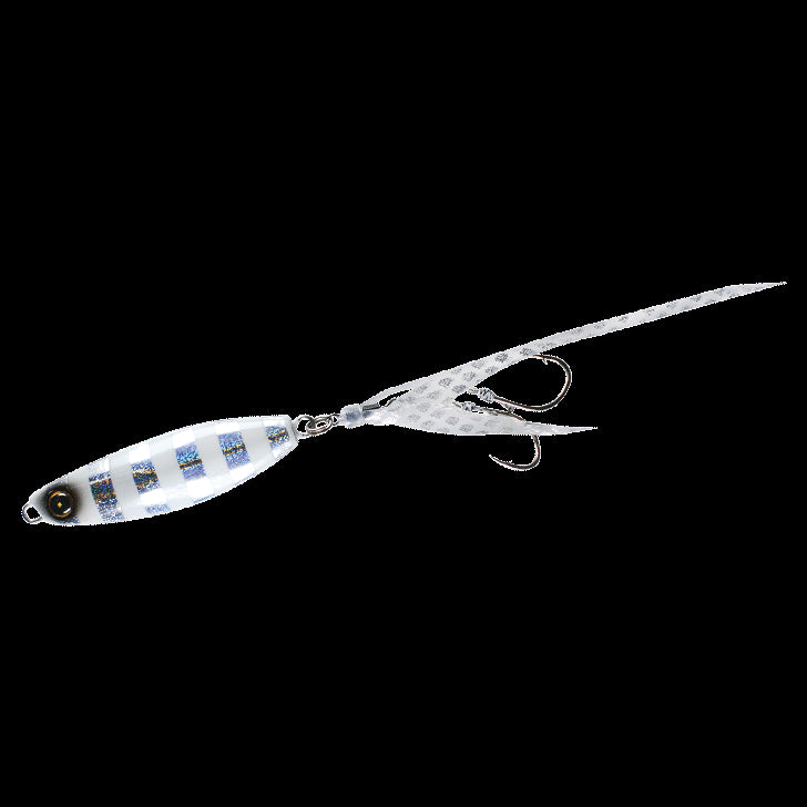 Hayabusa (FINA) FS419 Jack Eye, Curvy, 40g, 5, Silver, Blue Luminous Zebra