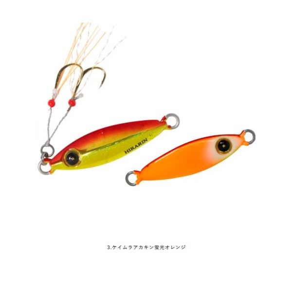 Hayabusa (FINA) FS435 Jack Eye Hirarin 3g 3 Keimura Akakin Fluorescent Orange