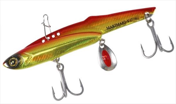 FINA Metal Jig FS439 Jack Eye Makimaki Vibe 40g 3 Keimura Akakin