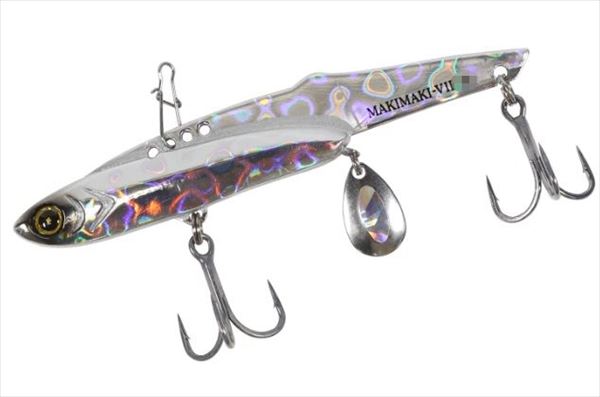 FINA Metal Jig FS439 Jack Eye Makimaki Vibe 40g 6 Full Silver