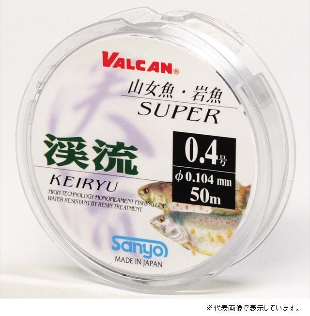 Sanyo Nylon Super Stream Yamame/Iwana 50m 0.4 Natural Clear