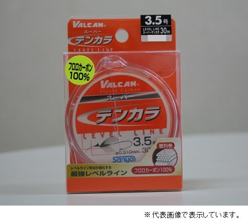 Sanyo Nylon Super Tenkara 30m #4 Vivid Orange