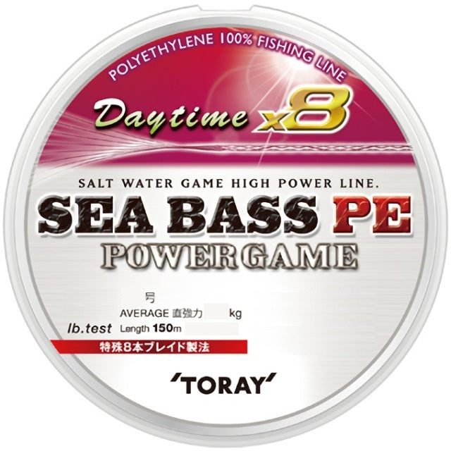 Toray Seabass PE Power Game Daytime 150m 26lb (2.0)