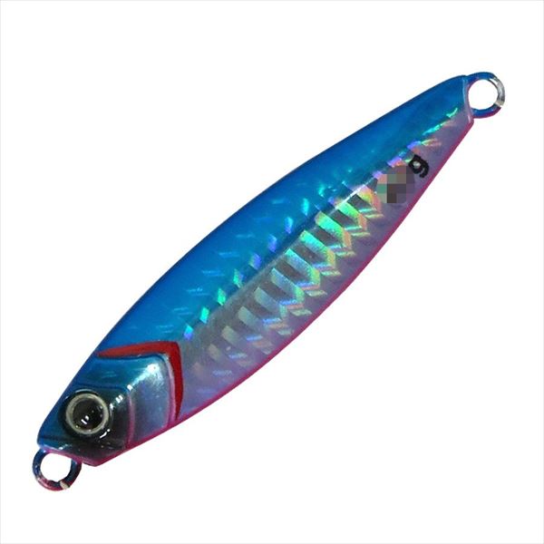Basic Gear Metal Jig BG Time Jig Blade 30g #03 Blue Pink
