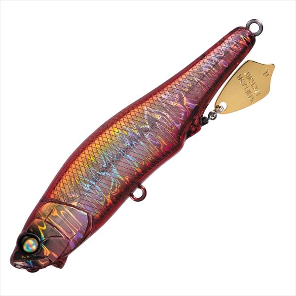 Whiplash Factory Seabass Lure Disturbing Wire SW 105 DSS07MGG Shadow Bloody Shadow