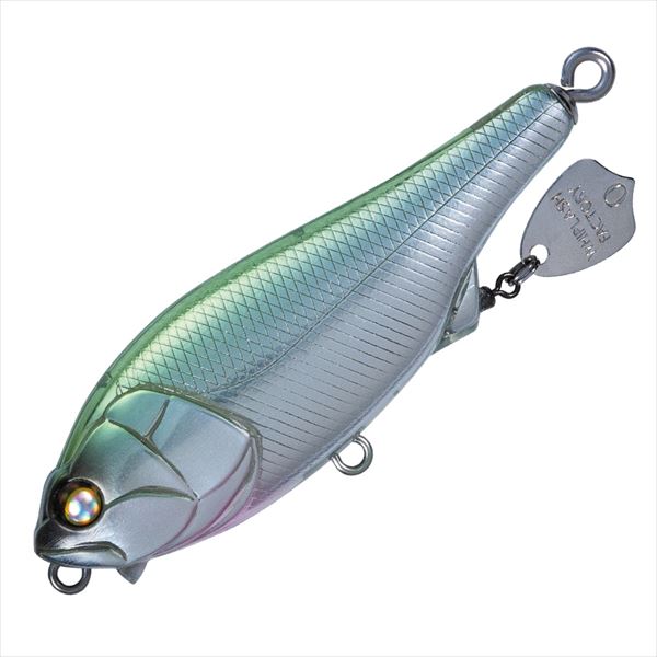 Whiplash Factory Seabass Lure Flatterin Wire SW 75 FS09MMG Trans 1056