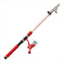 Valley Hill Casting Fishing Set Pokemon Kids Rod S/V Swing 240 Red