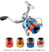 Promarine EL1000 Elsa Spin Spinning Reel with 2-size 150M Line (Color cannot be selected)