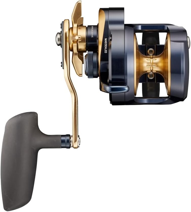DAIWA Baitcasting Reel 22 Saltiga 15HL (left)