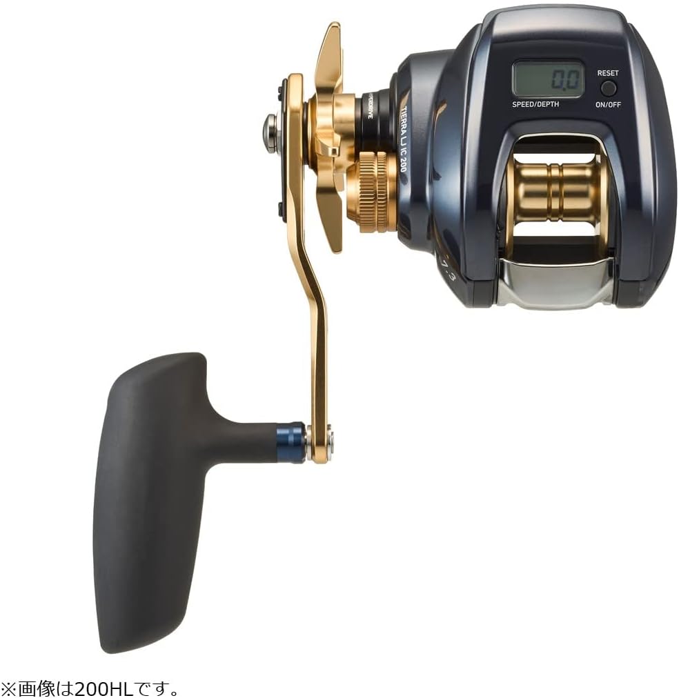DAIWA Baitcasting Reel Tierra LJ IC200L (left)