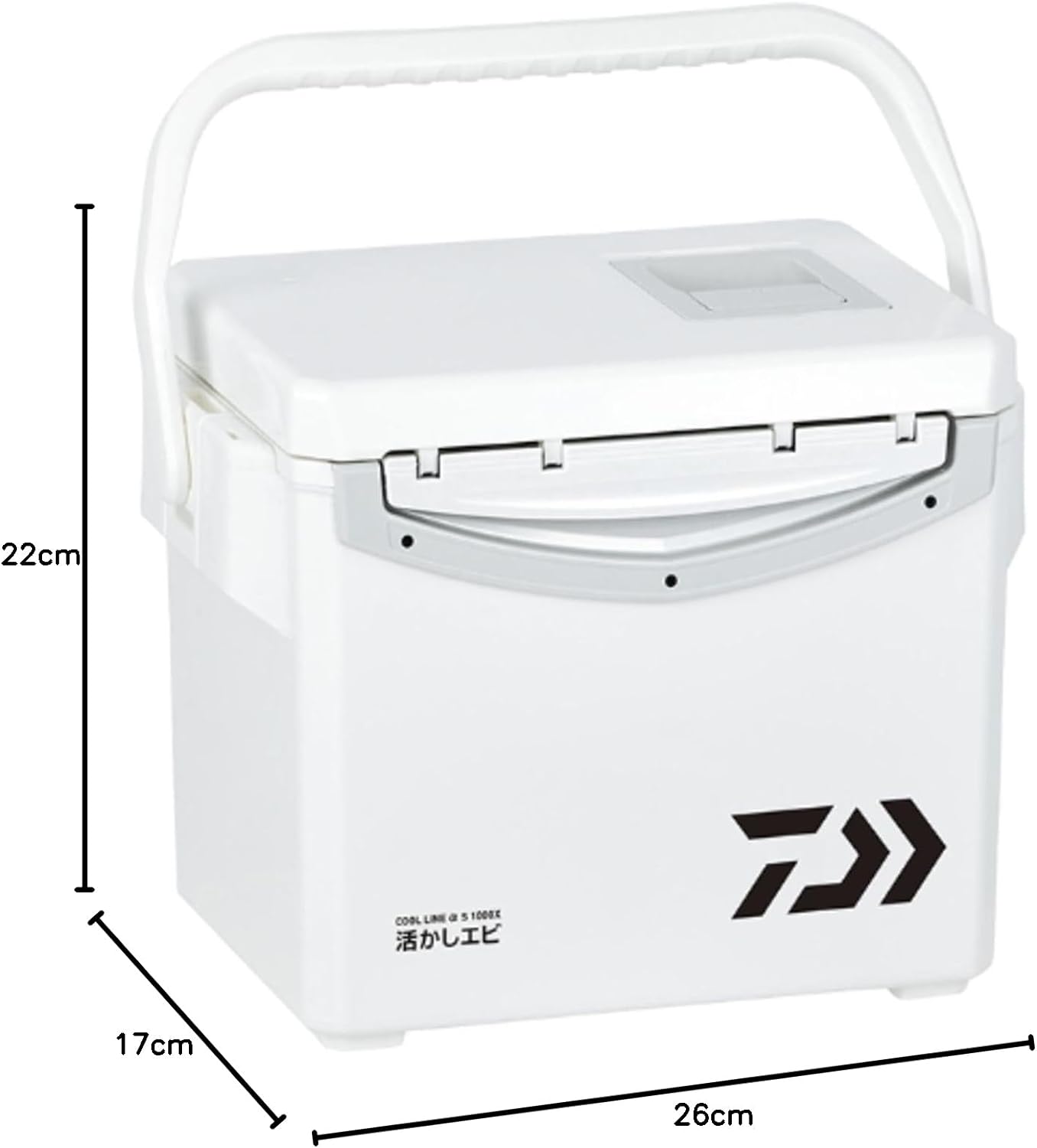 Daiwa Cooler Box Cool Line Alpha Live Shrimp Cooler S1000X