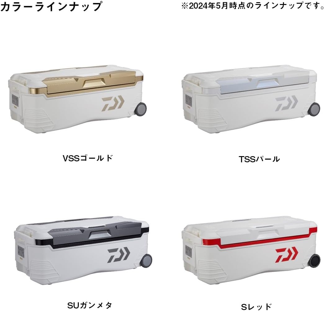 Daiwa Cooler Box Trunk Master HD2 S4800 Red