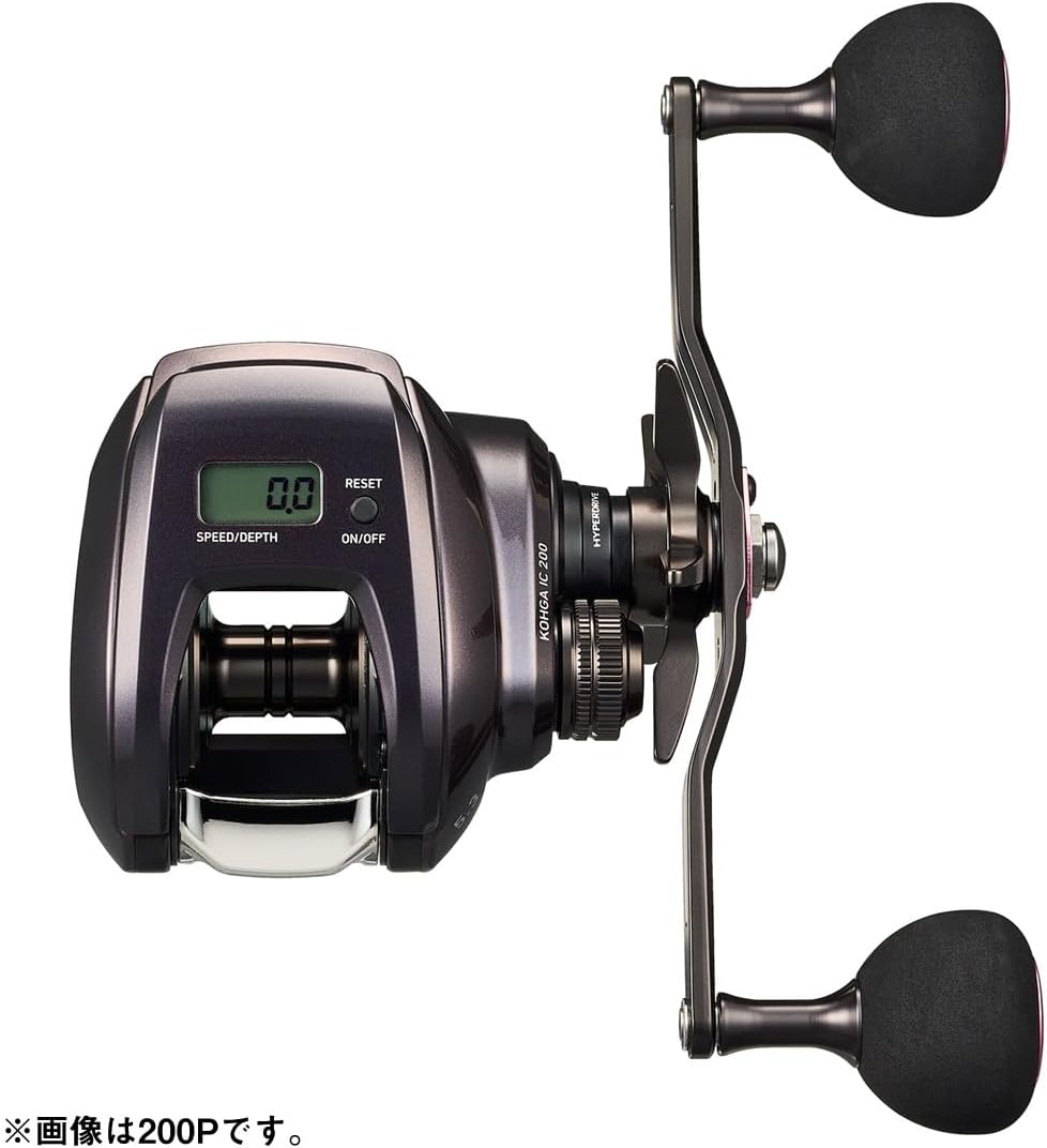 DAIWA Baitcasting Reel 24 Kouga IC 200PL (left)
