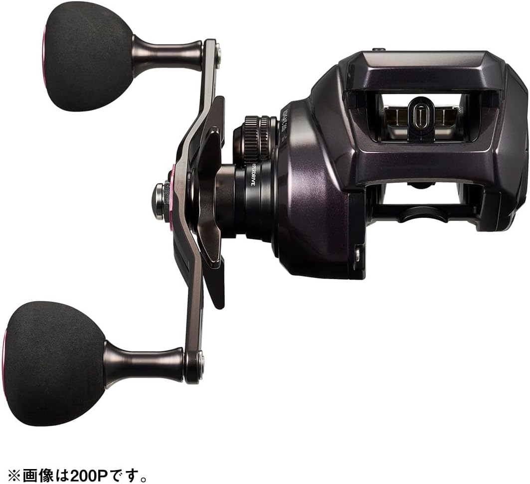 DAIWA Baitcasting Reel 24 Kouga IC 200PL (left)
