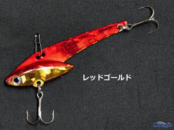 Marushin Fishing Gear Seabass Lure Bamboleo Ora! 30g Red Gold *Payment not available in store