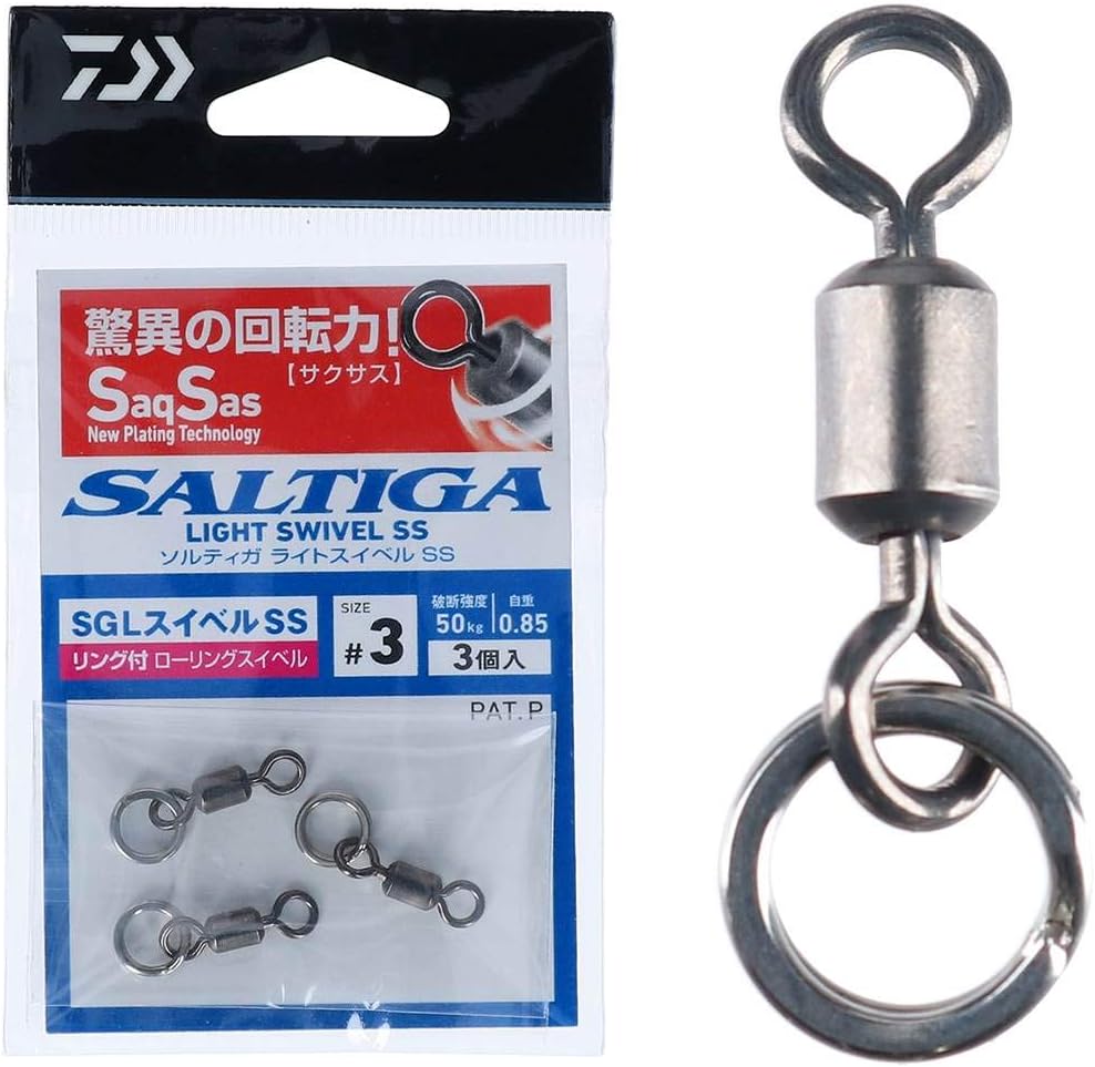 DAIWA Saltiga Light Swivel SS with Ring #3