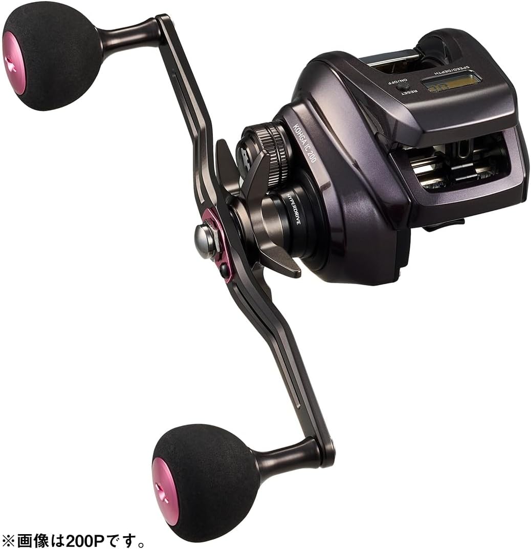 DAIWA Baitcasting Reel 24 Kouga IC 200PL (left)