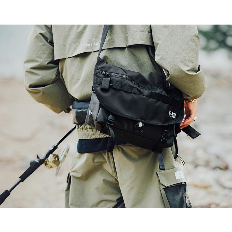 NEW ERA Tackle Bag Field Shoulder Bag 9L TPU Angler Collection Black