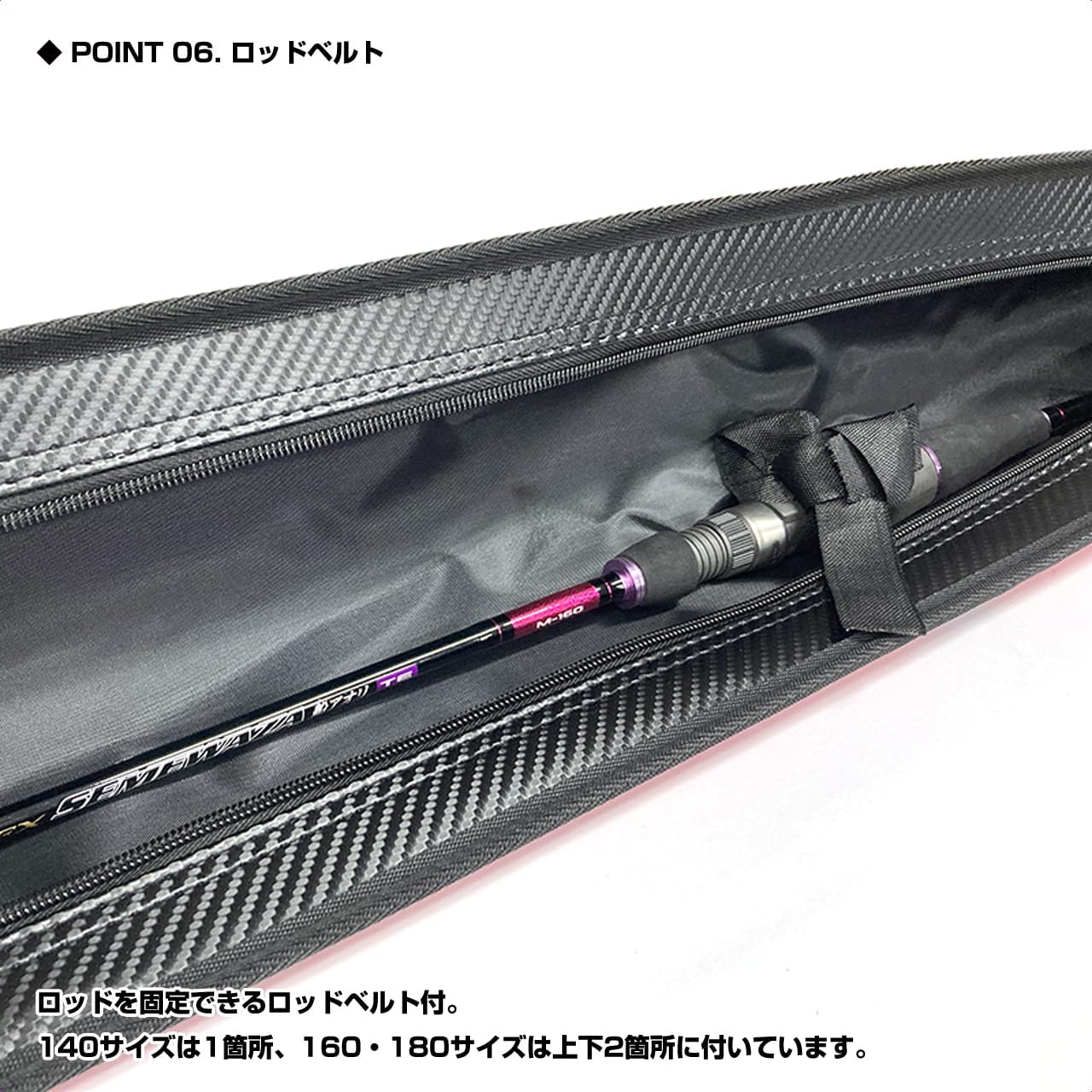 PROX Gravis Super Slim Rod Case 140 Red