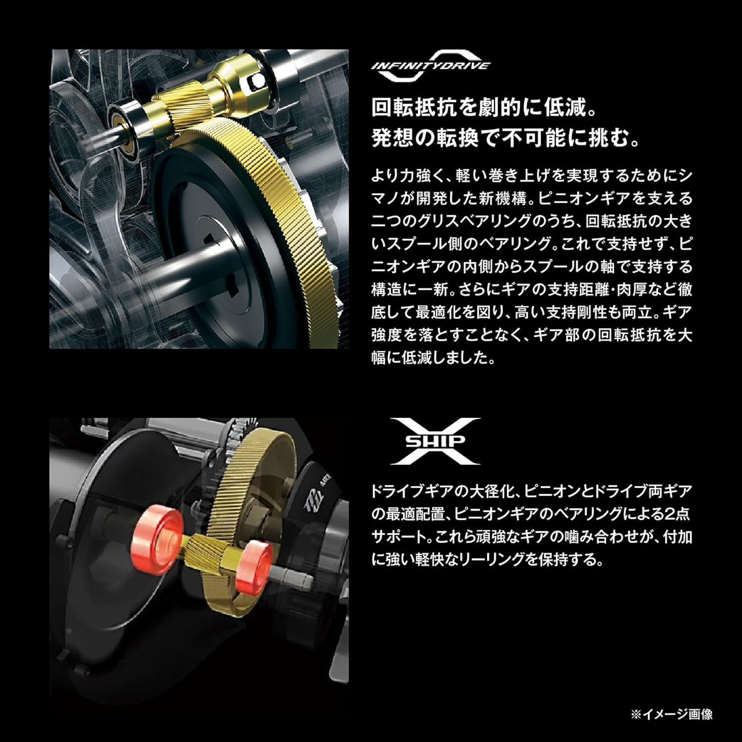 SHIMANO Baitcasting Reel 24 Scorpion MD 201HG (left)