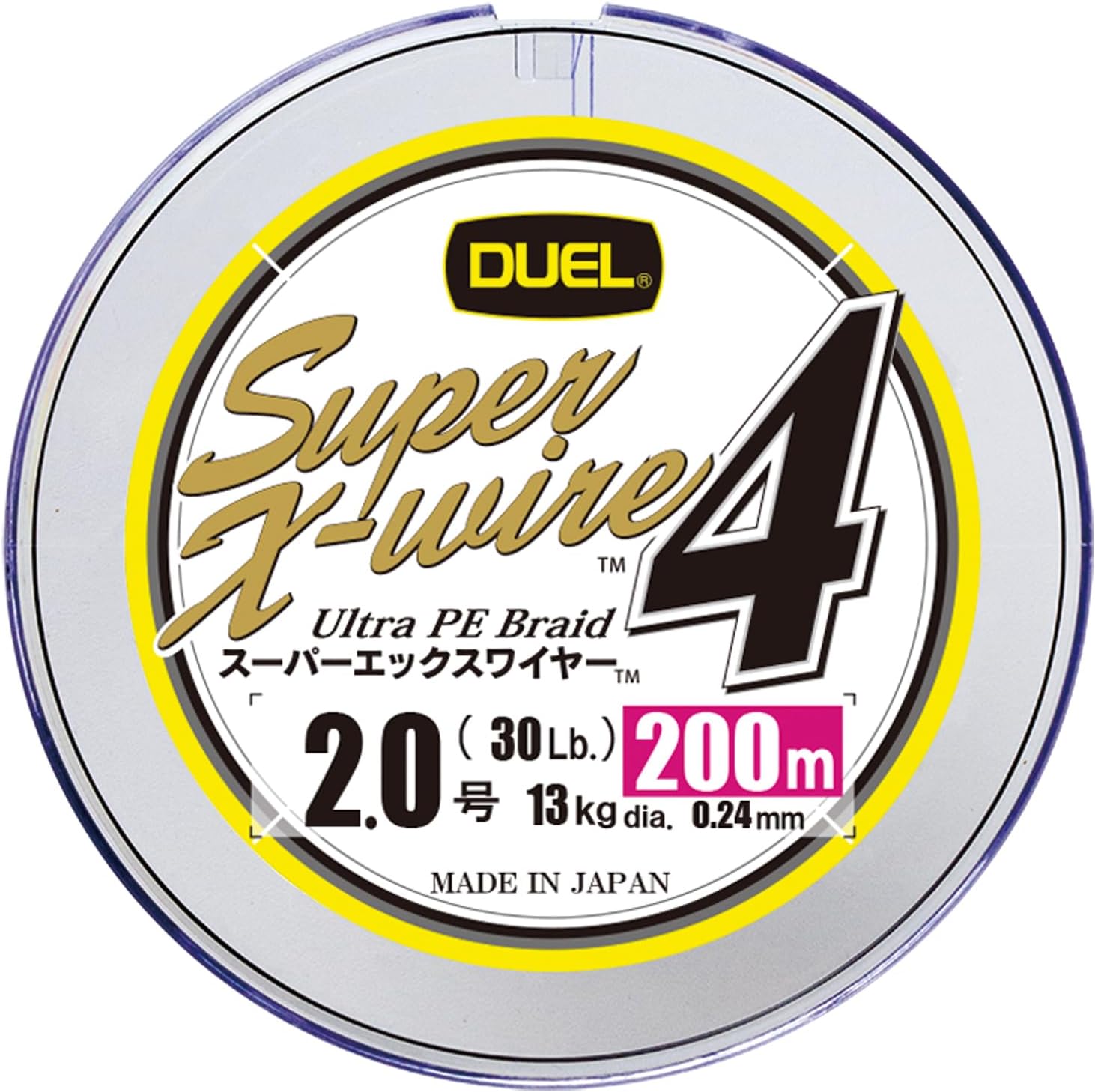 DUEL PE Line Super X-Wire 4 200m #2.0