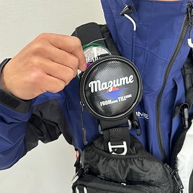 Orange Blue Tackle Bag MZAS-784mazume Leader PouchUnited