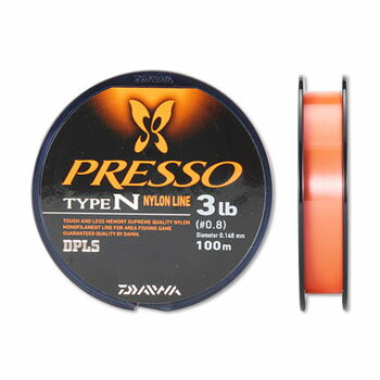 Daiwa Presso Line Type-N 100m Presso Line Type-NYLON 3 LB