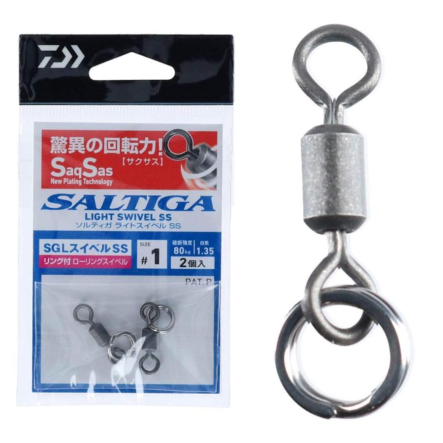 DAIWA Saltiga Light Swivel SS with Ring #1