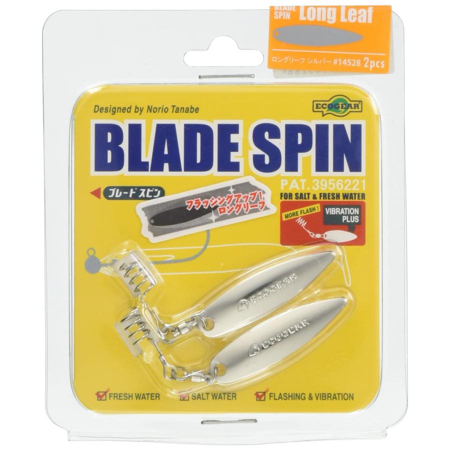 Ecogear Blade Spin Long Leaf Silver