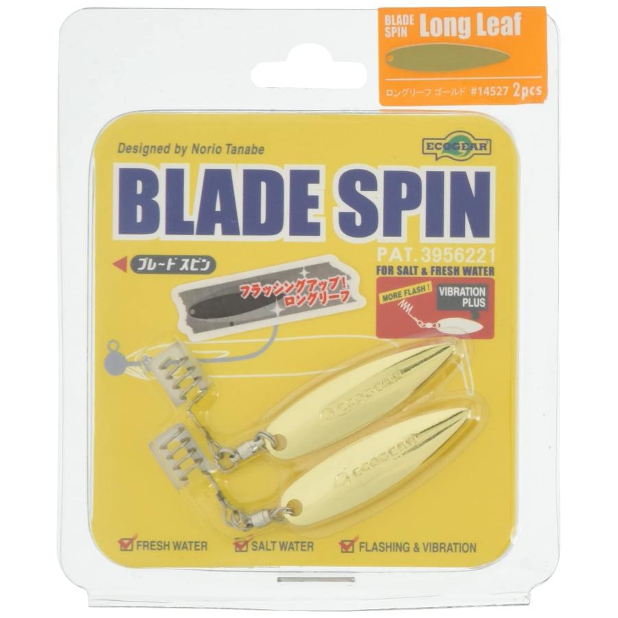 Ecogear Blade Spin Long Leaf Gold