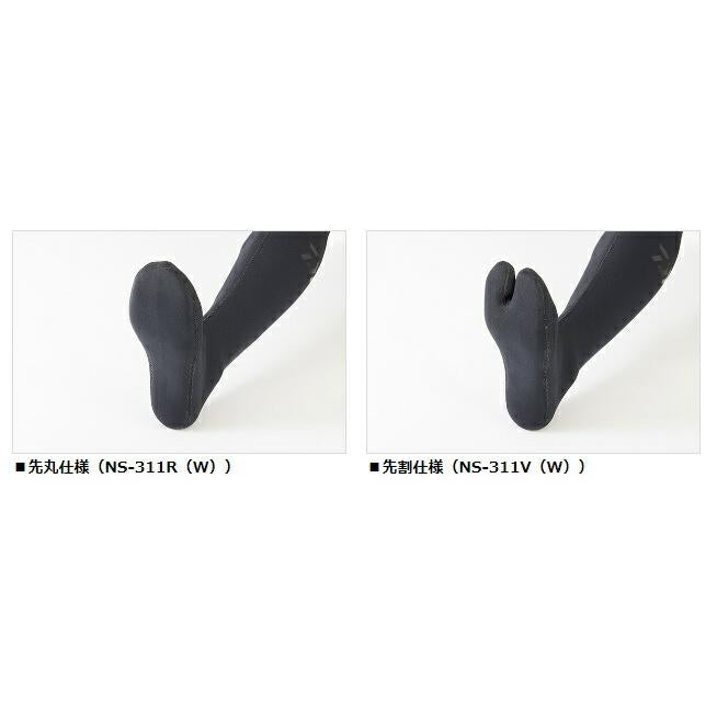 DAIWA Wear NS-311V(W) Daiwa Wet Neo Socks (Split Toe)