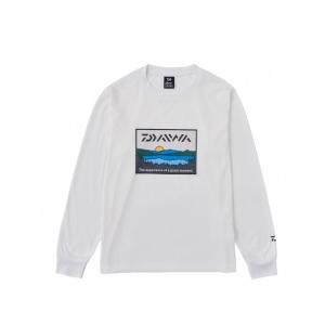 DAIWA Wear DE-6724 Fishing Net Long T-Shirt Lakeside White 2XL