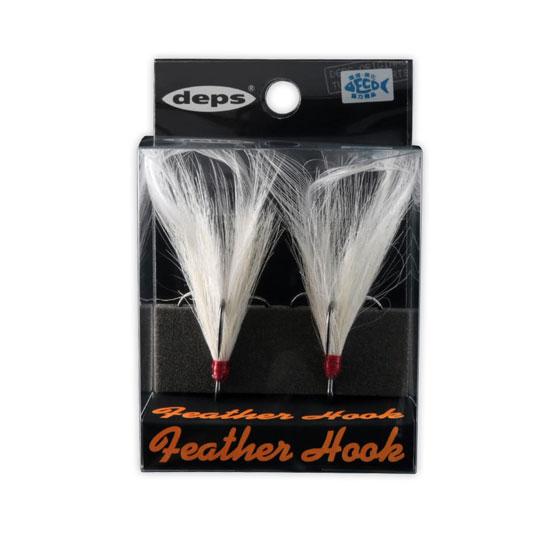 deps Triple Hook Feather Hook #06 White