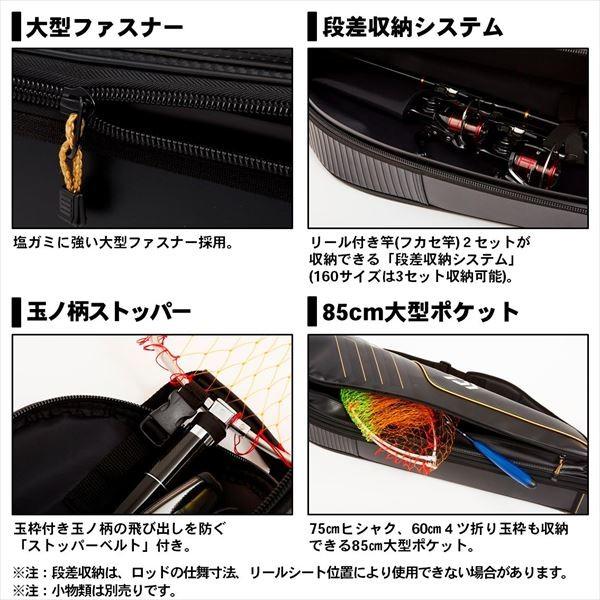 DAIWA FF160R(L) Rod Case Red [Large Item]