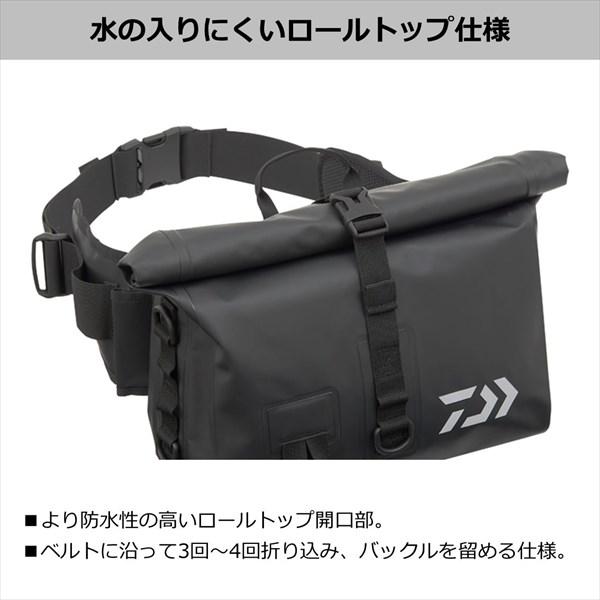 DAIWA Tackle Bag TP Hip Bag (D) Black