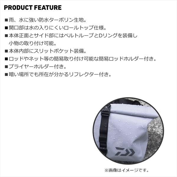 DAIWA Tackle Bag TP Hip Bag (D) Black